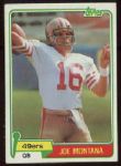 81T #216 Joe Montana