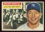 56T #135 Mickey Mantle