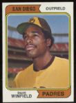 74T #456 Dave Winfield Rookie