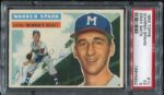 56T #10 Warren Spahn PSA 5 Ex