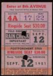 BOX Turpin/Robinson Ticket Stub