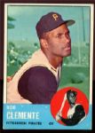 1963 Topps Baseball #540 Bob Clemente