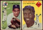 1954 Topps J.Robinson & Berra