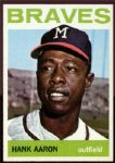 1964 Topps Baseball #300 Hank Aaron