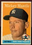 1958 Topps #150 Mickey Mantle