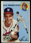 BB 54T #20 Warren Spahn