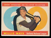 BB 60T #564 Willie Mays AS