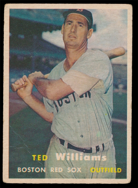 BB 57T #1 Ted Williams