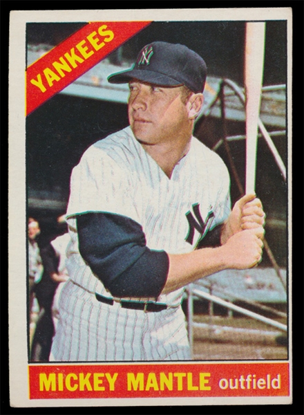 BB 66T #50 Mickey Mantle
