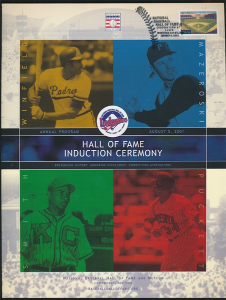 BB (9) Baseball Hall of Fame Programs
