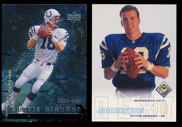 FB (2) Peyton Manning Rookies