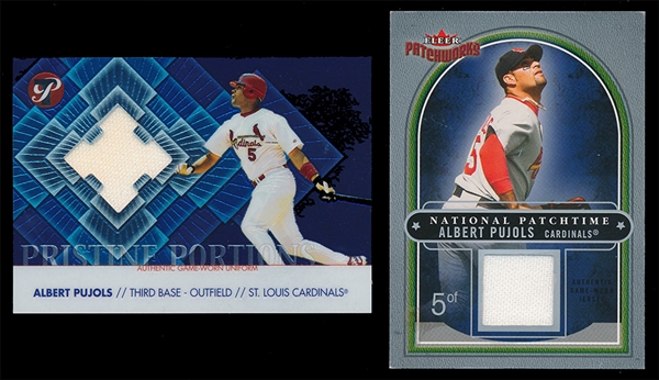 BB (2) Albert Pujols Jersey Inserts