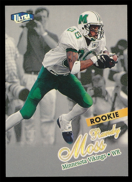 FB 98FU #207G Randy Moss Rookie