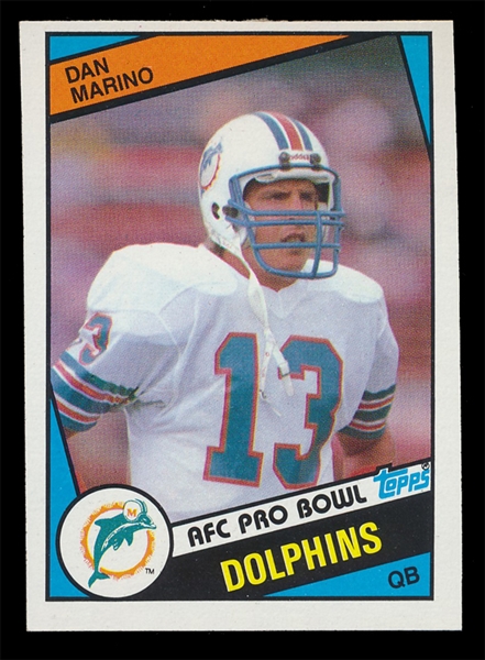 FB 84T #123 Dan Marino Rookie