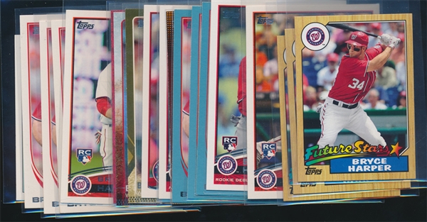 BB (20) Topps Bryce Harper Cards