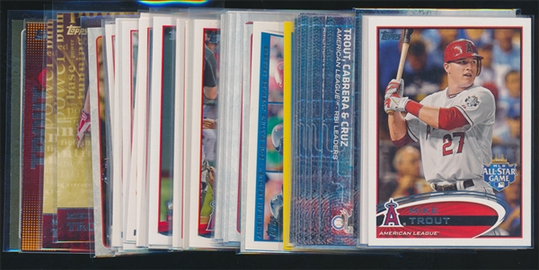 BB (42) Mike Trout Cards