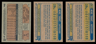BB (3) Mike Trout Mini Cards