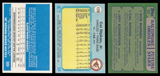 BB (3) Cal Ripken Rookies