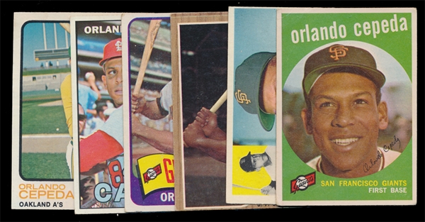 BB (5) Orlando Cepeda Cards