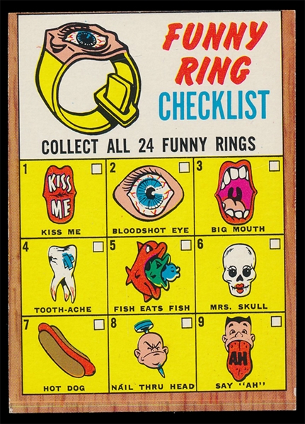 FB 66T #15 Funny Ring Checklist