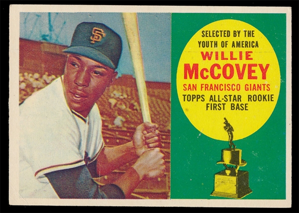 BB 60T #316 Willie McCovey Rookie (Vg)