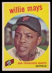 BB 59T #50 Willie Mays