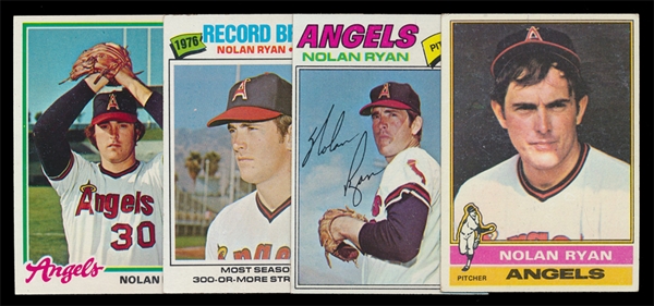 BB (4) Nolan Ryan 70’s Cards