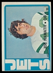 FB 72T #100 Joe Namath