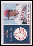 BB 01F Carlton Fisk Jersey Card