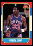 BK 86/7F #32 Patrick Ewing Rookie