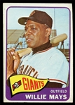 BB 65T #250 Willie Mays