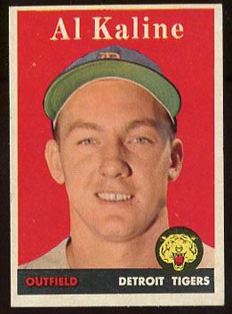 58T #70 Al Kaline