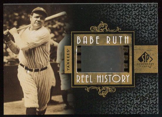 2007 UD SP Legendary Cuts Babe Ruth Reel History 1 of 1