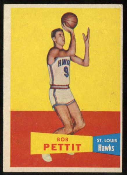 57T #24 Bob Pettit