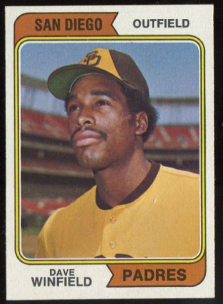 74T #456 Dave Winfield Rookie