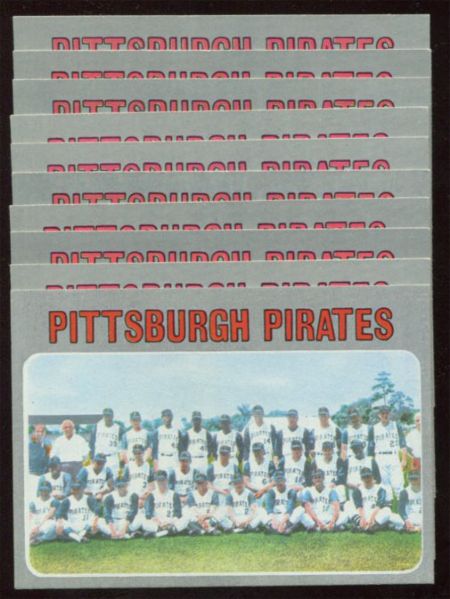 70T (10) #608 Pirates Team