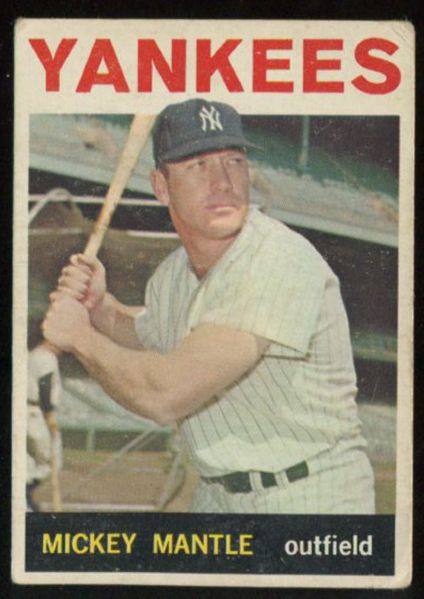 BB 64T #50 Mickey Mantle