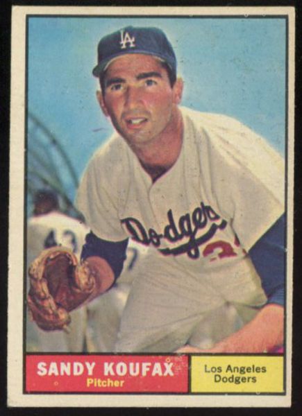 BB 61T #344 Sandy Koufax