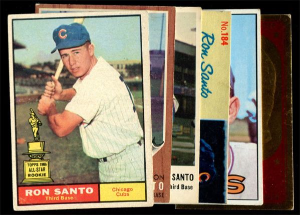 BB (6) Ron Santo Cards