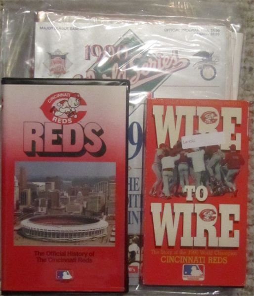(2) Cincinnati Reds Movies & more