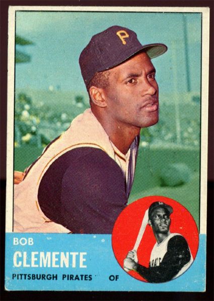 1963 Topps Baseball #540 Bob Clemente