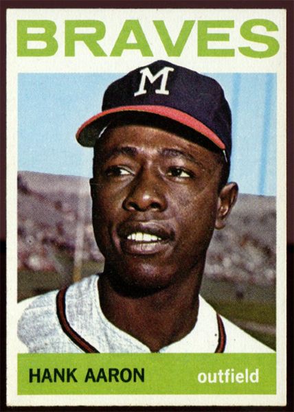 1964 Topps Baseball #300 Hank Aaron