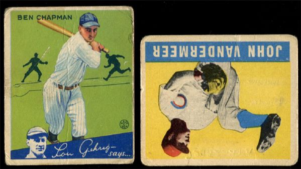 (2) Pre War Star cards