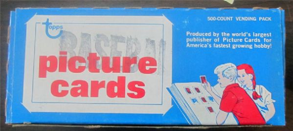 1980 Topps Baseball Unopened Vending Box