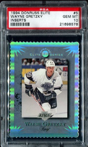 94D Elite #5 Gretzky PSA 10