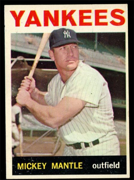 BB 64T #50 Mickey Mantle