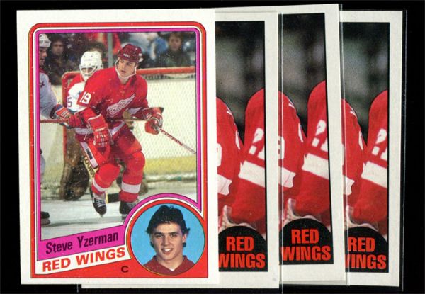 HOC (4) Steve Yzerman Cards