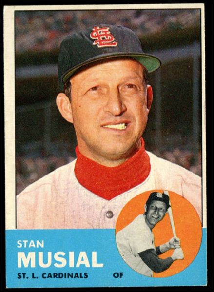 BB 63T #250 Stan Musial