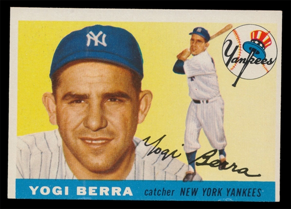 BB 55T #198 Yogi Berra