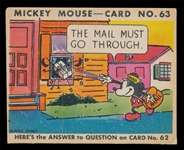 NS 1935 R89 Mickey Mouse #63 The Mail